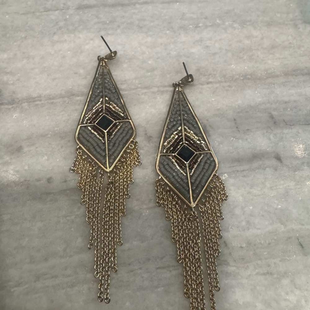 Stella & Dot Aiyana Fringe Earrings